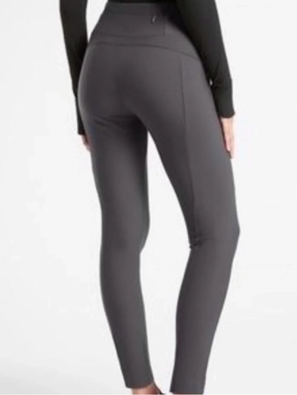 NWOT Athleta Stellar Tights in anthracite grey - Picture 2 of 12